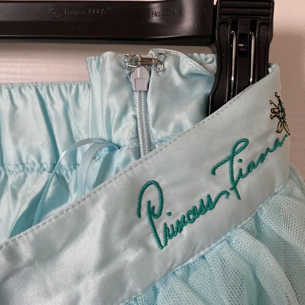 NWT Disney Parks Color Me Courtney PrincessTiana Tiered Ruffle Midi Skirt Sz 2X - Picture 4 of 8